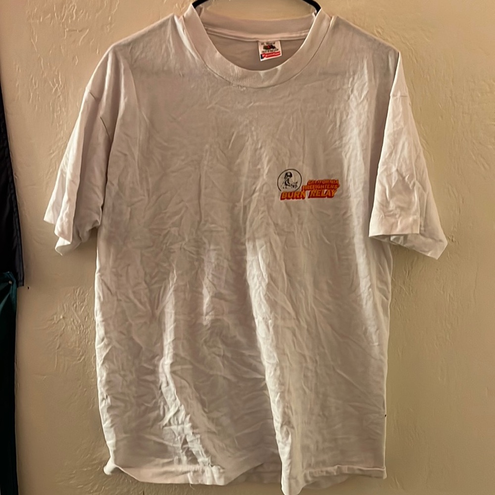 Vintage 90s graphic tee shirt single stitch gray